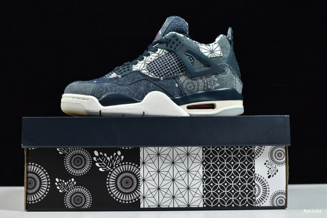Reps BK sashiko cw0898-400 deep jordan 4 ocean air 1123